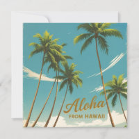 Vintage Style Hawaiian Travel Aloha From Hawaii