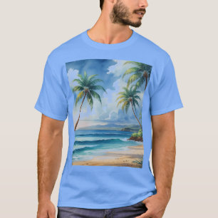 Vintage Style Hawaiian Travel Aloha From Hawaii T-Shirt