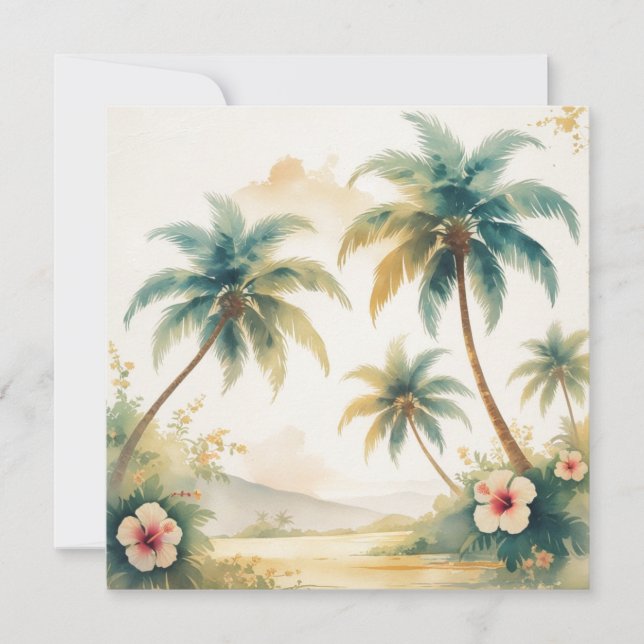 Vintage Style Hawaiian Travel Honolulu (Front)