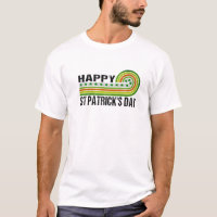 Vintage Style Lucky Rainbow Shamrocks Green St. Pa