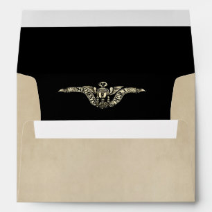 Vintage Style Memento Mori  Envelope