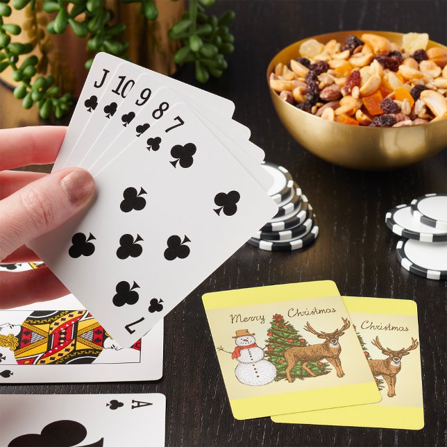Vintage Style Merry Christmas Playing Cards (Creator Uploaded)