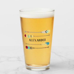 Vintage-style Oars Glass