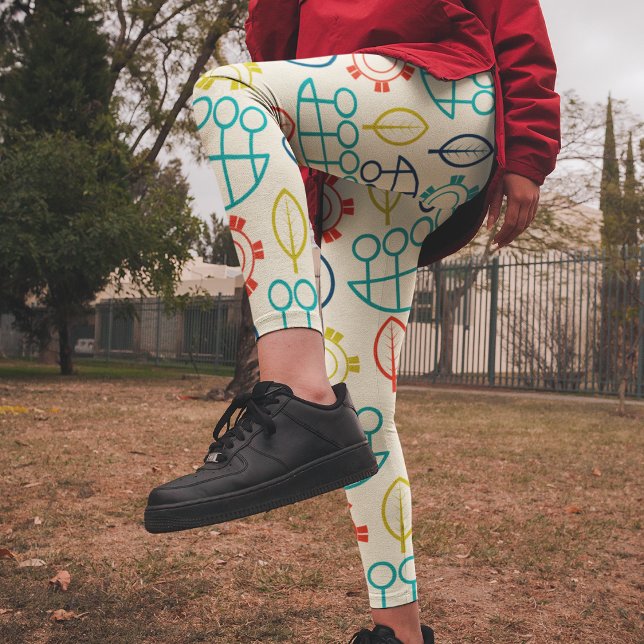 Vintage style pastel leggings (Creator Uploaded)