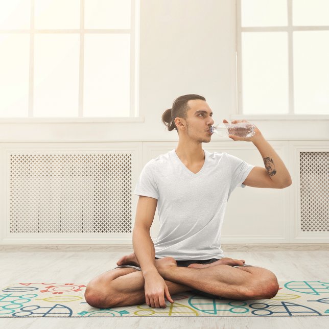 vintage style pastel yoga mat (Creator Uploaded)