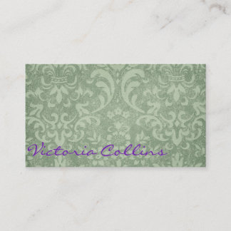 Vintage Style Personalized Business Card