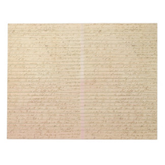 Vintage style, Plain junk journal pages, lined,  Notepad