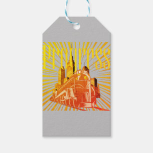 Vintage Style Progress Gift Tags