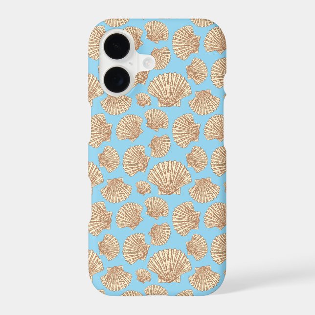 Vintage Style Seashell Pattern (Back)