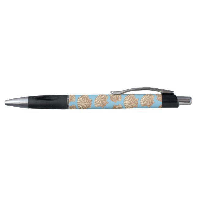 Vintage Style Seashell Pattern Pen (Top)