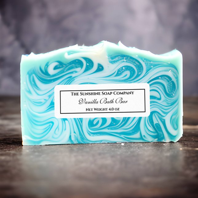 Vintage style soap cosmetics white with black text (Creator Uploaded)