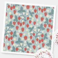 Vintage Style Strawberry Plant