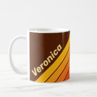 Vintage Style Stripes with Name