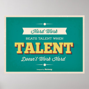 Vintage Style Typography Poster