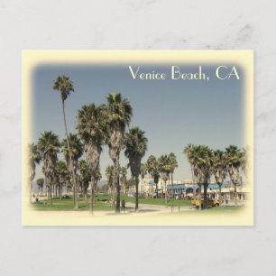 Vintage Style Venice Beach Postcard! Postcard