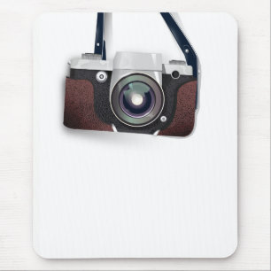 Vintage Style Vintage camera Mouse Pad