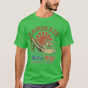 Vintage-style waterpark KAMIKAZE T-Shirt