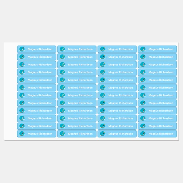 Vintage-style Waterski (Sheet)