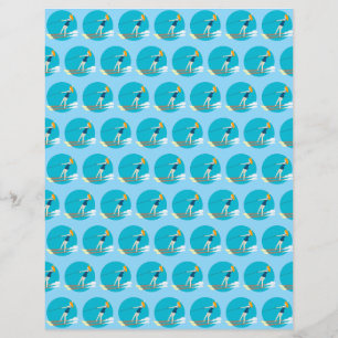 Vintage-style Waterski