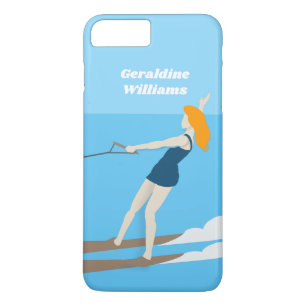 Vintage-style Waterski Case-Mate iPhone Case