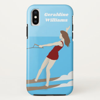 Vintage-style Waterski Case-Mate iPhone Case