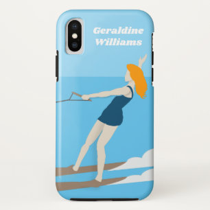 Vintage-style Waterski Case-Mate iPhone Case