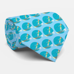 Vintage-style Waterski Tie
