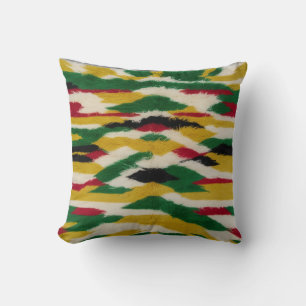 Vintage Style with Green Kilim Decorative Pillows