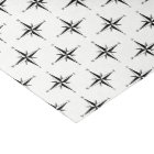 Vintage Stylized Black Compass Rose Drawing