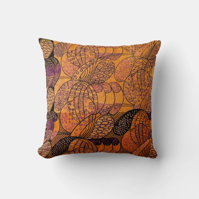 Vintage Stylized Daisies – Pillow (Front)