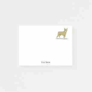 Vintage Stylized French Bulldog C Post-it Notes