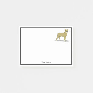 Vintage Stylized French Bulldog C Post-it Notes