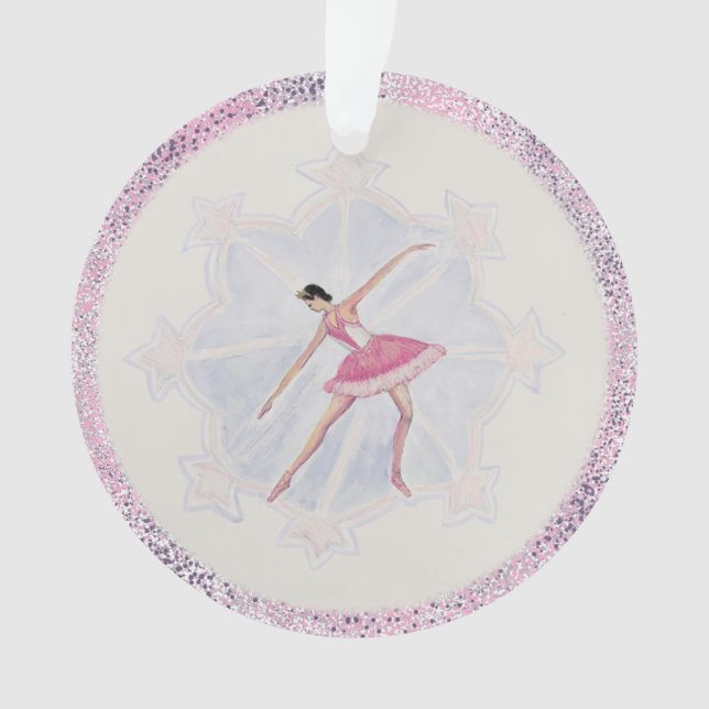 Vintage Sugar Plum Fairy Ornament (Front)
