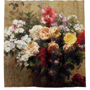 Vintage Summer Flowers by Henri Fantin-Latour