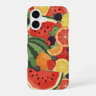 Vintage Summer Fruit Composition iPhone 16 Case