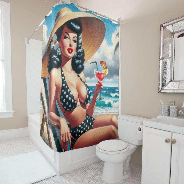 Vintage Summer Pin Up (In Situ)
