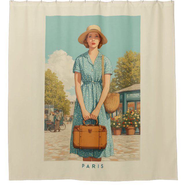 Vintage Summer Stroll in Paris (Front)
