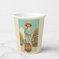 Vintage Summer Stroll in Paris