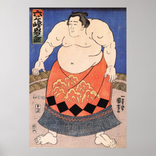 Vintage Sumo Poster