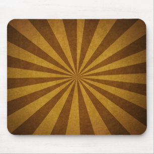 Vintage Sunburst Mouse Pad