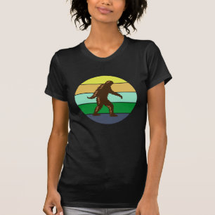 Vintage Sunset Bigfoot Sasquatch T-Shirt