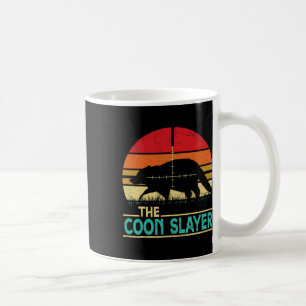 Vintage Sunset Retro Style Coon Hunting Coon Slaye Coffee Mug