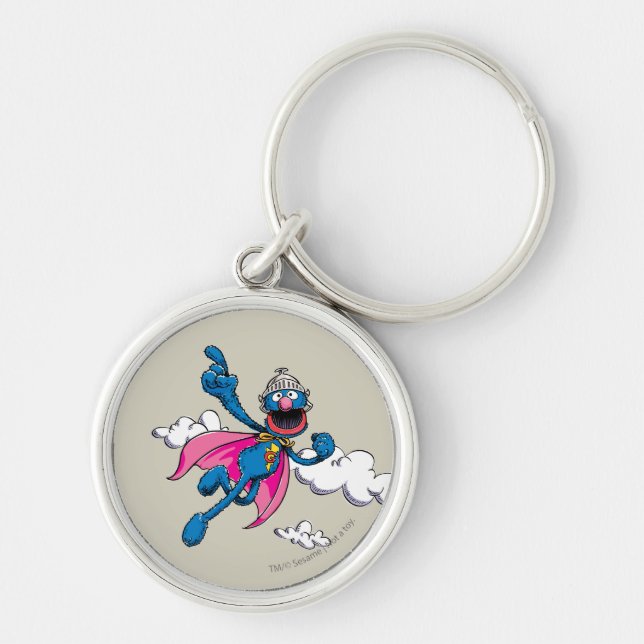 Vintage Super Grover Keychain (Front)