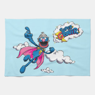 Vintage Super Grover Kitchen Towel