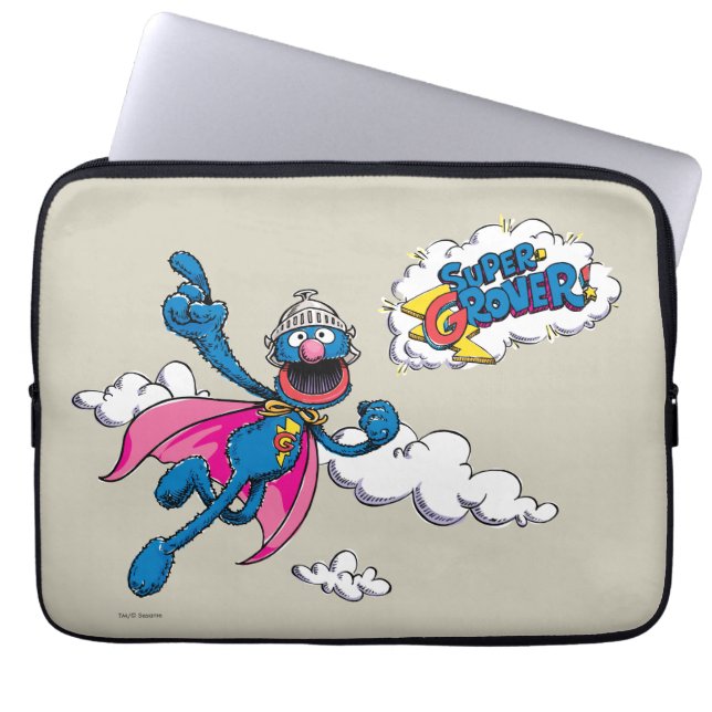Vintage Super Grover Laptop Sleeve (Front)