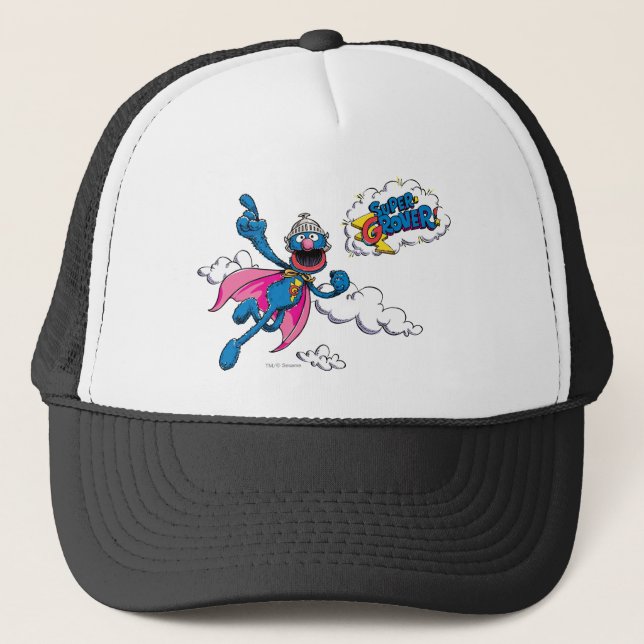 Vintage Super Grover Trucker Hat (Front)