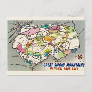 Vintage Super Mtns Fumés. Carte