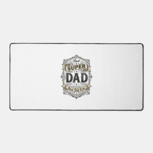 Vintage Super Papa Badge Conception de T-Shirt_1