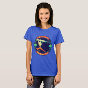 Vintage Supergirl Officially Vaccinated    T-Shirt