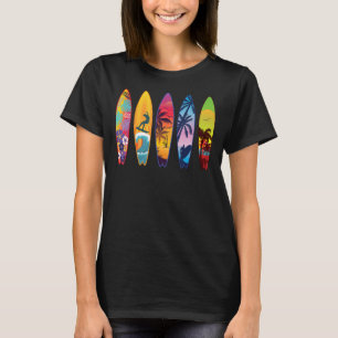 Vintage Surf Board Retro Surfing Vintage Surfer T-Shirt